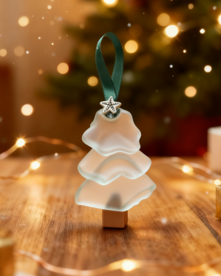 ✨ Limited Batch: 【Coastal Christmas Charm🎄】Hand-Gathered Sea Glass Ornaments