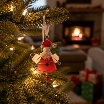 🎄 Early Christmas Deal — Save Up to 30%! — Handcrafted Sea Glass Christmas Ornament