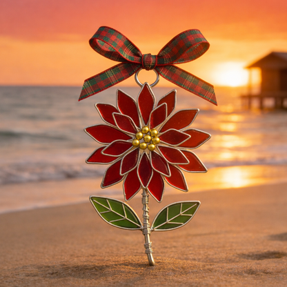 💐Hot Sale 50% Off--Eternal Blooms | Handcrafted Sea Glass Flower Sun Catchers