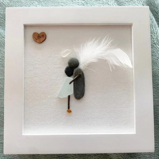 🎁LAST DAY 49% OFF----2025💘Memorial Gift Sorry for your loss Gift Sea Glass Art Sympathy Gift