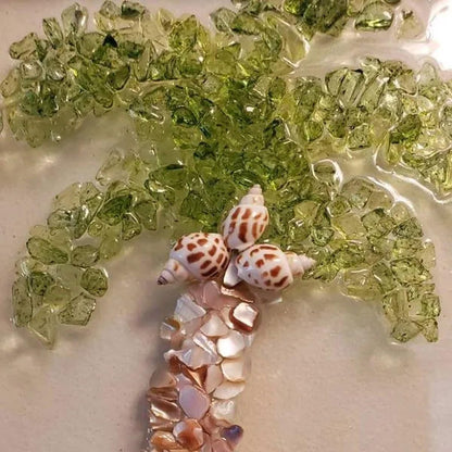 Sea Glass Art Kit for Adults - DIY Resin Beach Photo Frame, Home Decoration Kit (Sea Turtles)