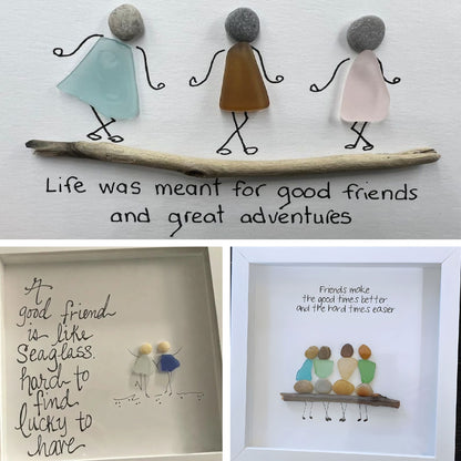 Friendship sea glass