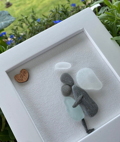 🎁LAST DAY 49% OFF----2025💘Memorial Gift Sorry for your loss Gift Sea Glass Art Sympathy Gift