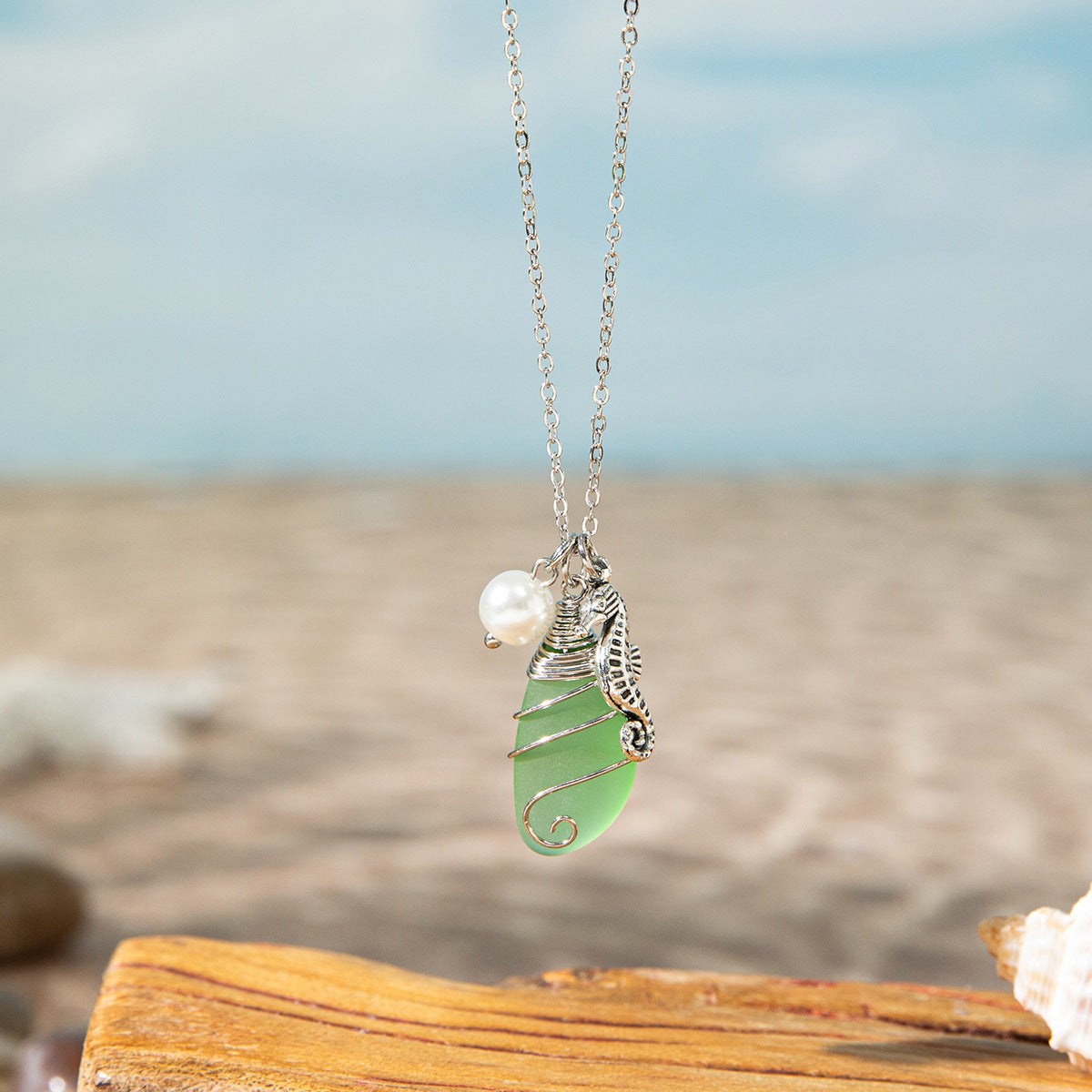🎁2025 Specical Gift🎁Sea Glass Necklaces