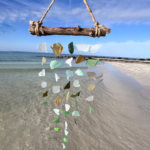 🌊 Sea Glass Wind Chime