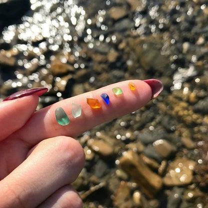 Floating Sea Glass Necklace