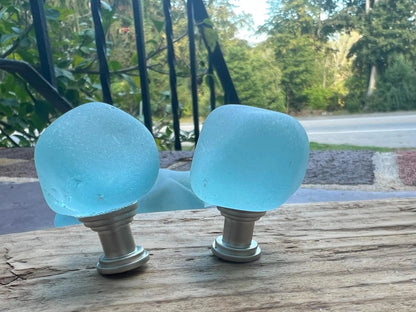 Sea glass Pulls, DIY Home Renovation