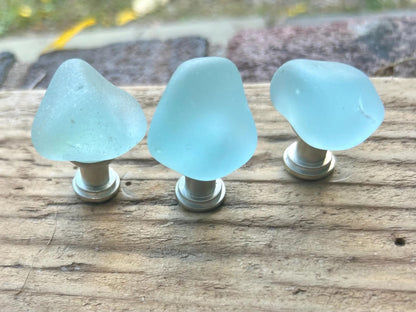 Sea glass Pulls, DIY Home Renovation